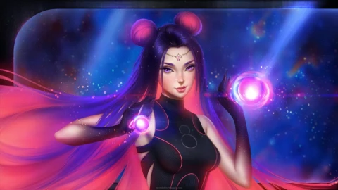 Cosmic Girl HD Live Wallpaper For PC - Free Live Wallpaper