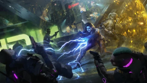 Yennefer And Geralt In Cyberpunk 2077 HD Live Wallpaper For PC - Free Live Wallpaper