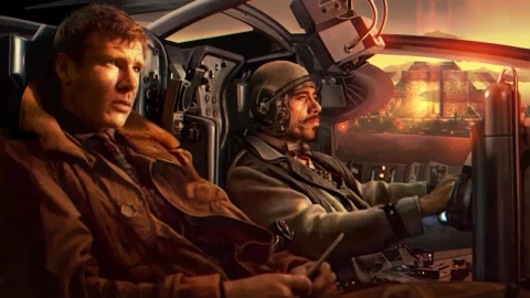Rick Deckard And Gaff Blade Runner HD Live Wallpaper For PC - Free Live Wallpaper