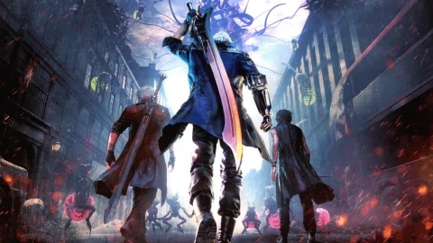 Dante And V And Nero Are Ready To Fight Devil May Cry 5 HD Live Wallpaper For PC - Free Live Wallpaper