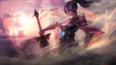 Valiant Sword Riven League Of Legends HD Live Wallpaper For PC - Free Live Wallpaper