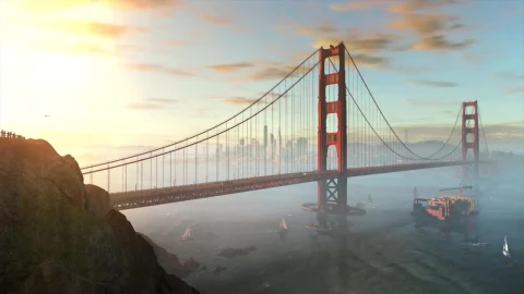 Golden Bridge HD Live Wallpaper For PC - Free Live Wallpaper