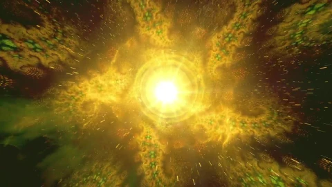 Stock Video 3d animation of a luminous fractal tunnel PC Live Wallpaper - Free Live Wallpaper