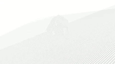 Stock Video 3d blueprint of a little house PC Live Wallpaper - Free Live Wallpaper