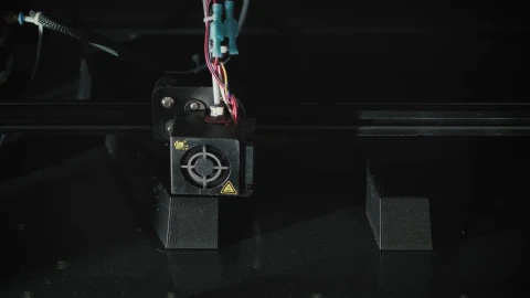 Stock Video 3d printer building a figur PC Live Wallpaper - Free Live Wallpaper