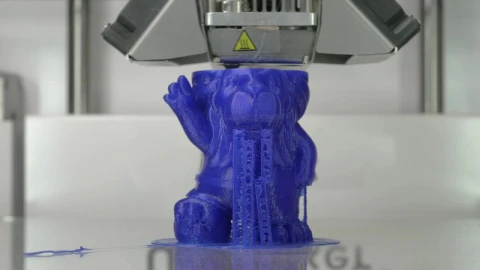 Stock Video 3d printing a cartoon animal PC Live Wallpaper - Free Live Wallpaper
