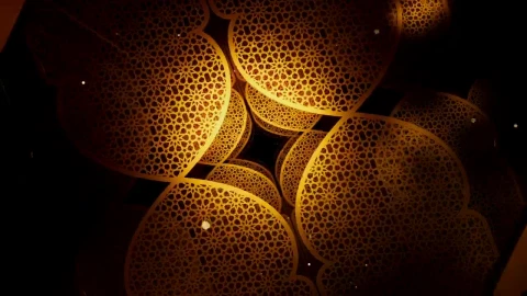 Stock Video 3d ramadan kareem pattern spinning PC Live Wallpaper - Free Live Wallpaper