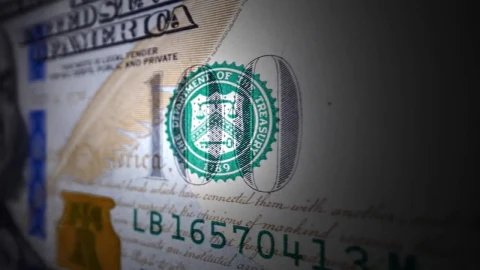 Stock Video 100 dollar bill seen in great detail PC Live Wallpaper - Free Live Wallpaper