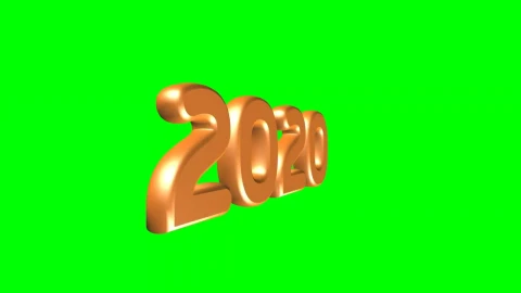 Stock Video 2020 numbers spinnin PC Live Wallpaper - Free Live Wallpaper