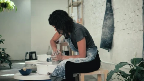 Stock Video A Ceramic Artist Working Live Wallpaper for PC - Free Live Wallpaper