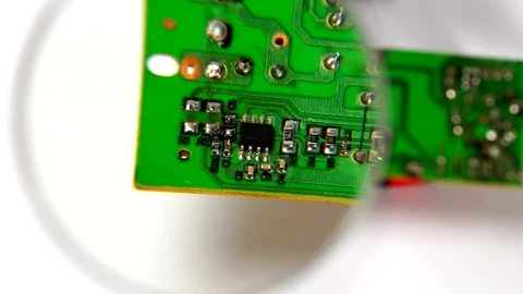 Stock Video A Circuit Under A Zoom Lens Live Wallpaper for PC - Free Live Wallpaper