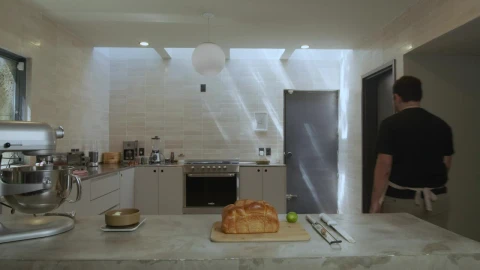 Stock Video A Cook Taking Out A Bag From A Warehouse Live Wallpaper for PC - Free Live Wallpaper
