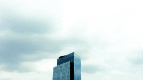 Stock Video A Corporate Building On A Cloudy Day Live Wallpaper for PC - Free Live Wallpaper