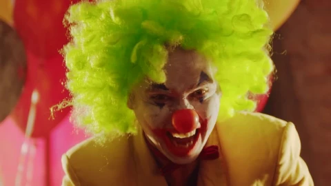 Stock Video A Crazy Clown Screaming Live Wallpaper for PC - Free Live Wallpaper
