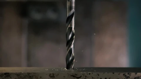 Stock Video A Drilling Machine Drilling Steel Live Wallpaper for PC - Free Live Wallpaper