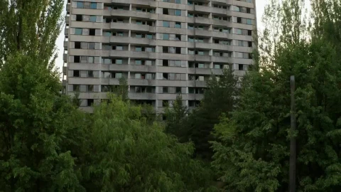 Stock Video Abandoned Building In Pripyat Live Wallpaper for PC - Free Live Wallpaper