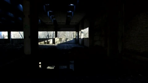 Stock Video Abandoned Building Interior Live Wallpaper for PC - Free Live Wallpaper