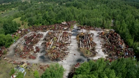 Stock Video Abandoned Cars In Chernobyl Live Wallpaper for PC - Free Live Wallpaper