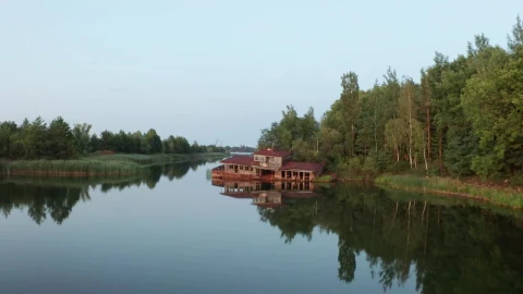 Stock Video Abandoned House By A River Live Wallpaper for PC - Free Live Wallpaper