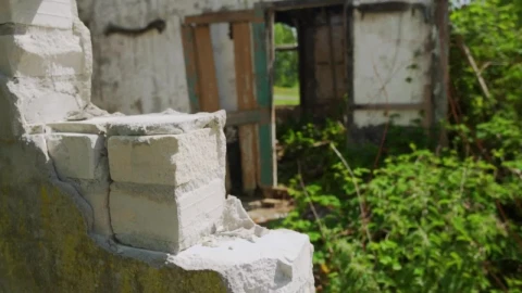 Stock Video Abandoned Old House With Broken Walls Live Wallpaper for PC - Free Live Wallpaper