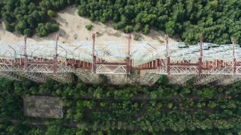 Stock Video Abandoned Radar Station By Chernobyl Live Wallpaper for PC - Free Live Wallpaper