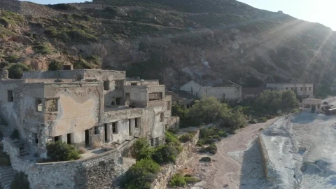 Stock Video Abandoned Ruined Building On The Coast Live Wallpaper for PC - Free Live Wallpaper