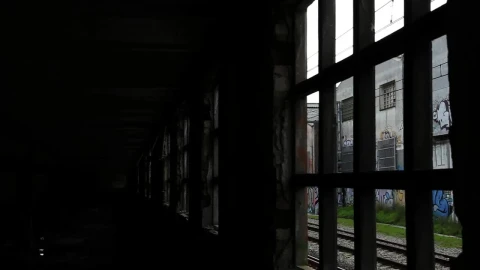 Stock Video Abandoned Warehouses Next To Train Tracks Live Wallpaper for PC - Free Live Wallpaper