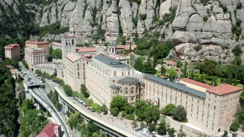 Stock Video Abbey In The Mountain Live Wallpaper for PC - Free Live Wallpaper