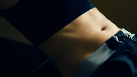 Stock Video Abdomen Of A Woman Exercising Live Wallpaper for PC - Free Live Wallpaper
