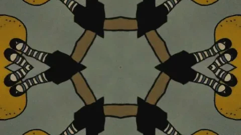 Stock Video Abstract Artwork Through A Kaleidoscope Live Wallpaper for PC - Free Live Wallpaper