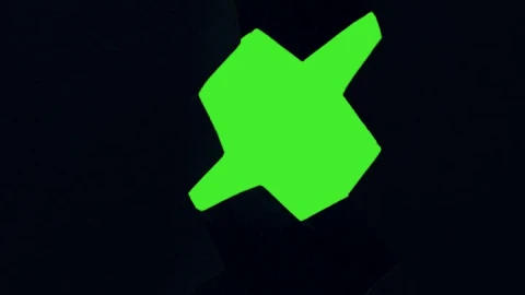 Stock Video Abstract Figures Reveal A Green Screen Live Wallpaper for PC - Free Live Wallpaper