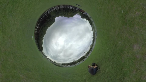 Stock Video Abstract Park Lens Effect Live Wallpaper for PC - Free Live Wallpaper
