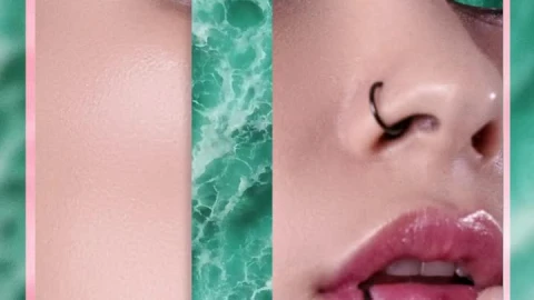 Stock Video Abstract Photograph Of A Woman Crying Ocean Waves Live Wallpaper for PC - Free Live Wallpaper