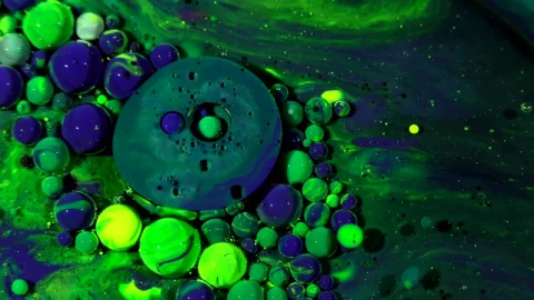 Stock Video Abstract Underwater Ink Spheres Live Wallpaper for PC - Free Live Wallpaper
