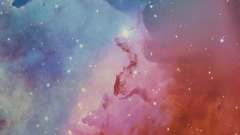 Stock Video Abstract Video Of Space Covered By A Nebula And Stars Live Wallpaper for PC - Free Live Wallpaper