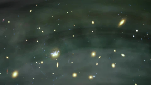 Stock Video Abstract Video Of Stars And Galaxies Scattered In Space Live Wallpaper for PC - Free Live Wallpaper