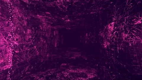 Stock Video Abstract Virtual Reality Dark Tunnel Live Wallpaper for PC - Free Live Wallpaper