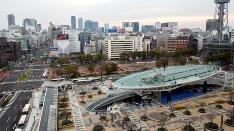 Stock Video Activity In A Big City From Above Live Wallpaper for PC - Free Live Wallpaper