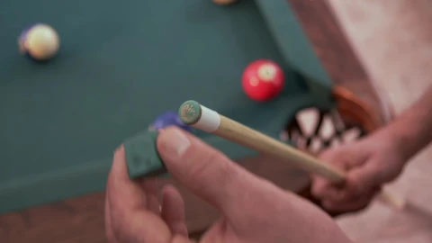 Stock Video Adding Chalk To A Pool Cue Live Wallpaper for PC - Free Live Wallpaper
