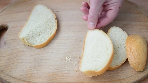 Stock Video Adding Oil To Bread Slices Live Wallpaper for PC - Free Live Wallpaper