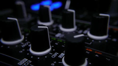 Stock Video Adjusting Knobs In Mixer Controller Live Wallpaper for PC - Free Live Wallpaper