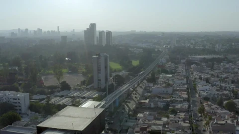 Stock Video Aerial Landscape Of A Huge City Live Wallpaper for PC - Free Live Wallpaper
