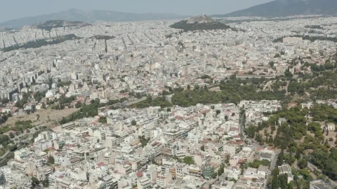 Stock Video Aerial Panoramic View Of Athens Greece Live Wallpaper for PC - Free Live Wallpaper