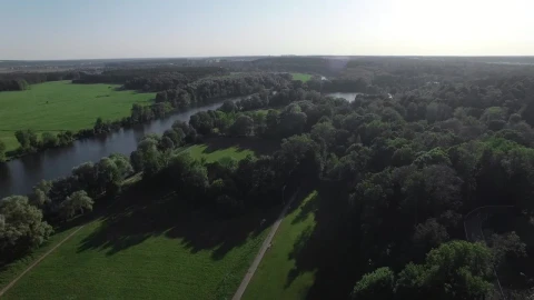 Stock Video Aerial Scenery Over The Countryside Live Wallpaper for PC - Free Live Wallpaper