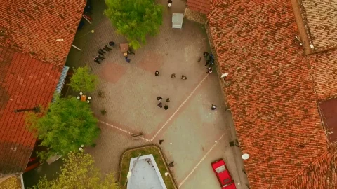 Stock Video Aerial Shot Of A City Rising Higher And Higher Live Wallpaper for PC - Free Live Wallpaper