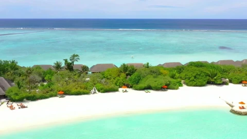 Stock Video Aerial Shot Of Luxury Island Live Wallpaper for PC - Free Live Wallpaper