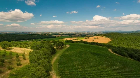 Stock Video Aerial Timelapse Flyover Farmland Countryside Live Wallpaper for PC - Free Live Wallpaper