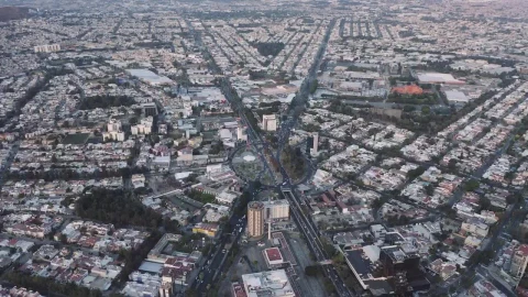 Stock Video Aerial View Of A City During The Day Live Wallpaper for PC - Free Live Wallpaper