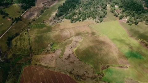Stock Video Aerial View Of A Forested And Mountainous Landscape Live Wallpaper for PC - Free Live Wallpaper