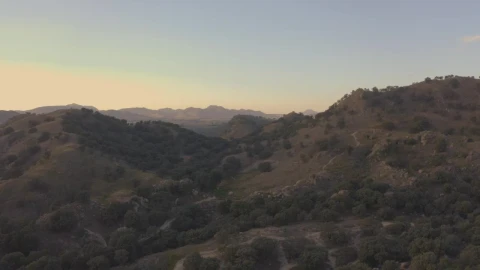 Stock Video Aerial View Of A Natural Relief Covered With Vegetation Live Wallpaper for PC - Free Live Wallpaper